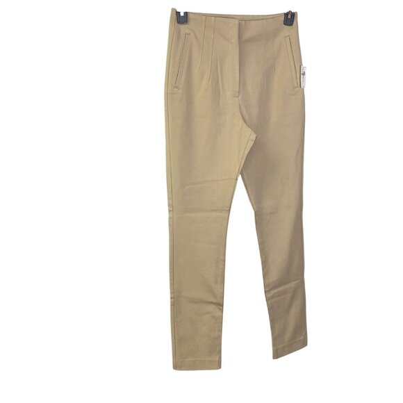 Old Navy Khaki Extra‎ Hi Rise Pixie Ankle Size 6 Tall PANTS NWT - Picture 5 of 8